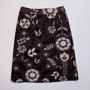 Boden Cotton MIdi Skirt